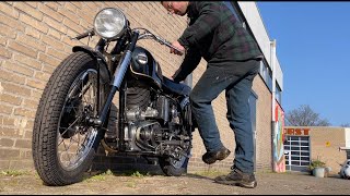 1959 VELOCETTE MSS IGNITION TIMING AND TEST RIDE [upl. by Perseus]