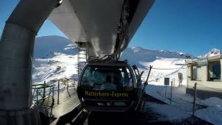 Switzerland  Highest Gondola amp Cablecar in Europe  Zermatt to Klein Matterhorn  3883m [upl. by Akimrehs]