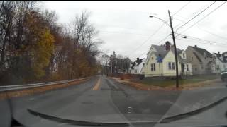 CT BRIDGEPORT DMV REAL ROAD TEST ROUTE  Helps to pass road test [upl. by Etnahsal]