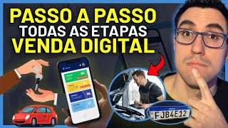 TRANSFERÊNCIA DE PROPRIEDADE DE VEÍCULO na CNH DIGITAL  PASSO A PASSO ETAPAS REQUISITOS TAXAS [upl. by Caty]