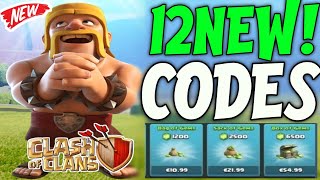 CODES NEW ⚠️ CLASH OF CLANS PROMO CODES 2024  COC CODES  CODES FOR CLASH OF CLANS DECEMBER 2024 [upl. by Eimas]