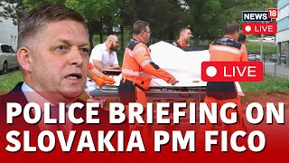 Slovak PM Robert Fico LIVE Updates  Slovakian PM Robert Fico Critical After Assassination Attempt [upl. by Hanafee]