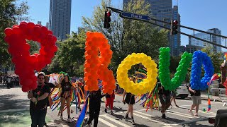 Atlanta Pride Parade takes over Midtown [upl. by Ardnuasak82]