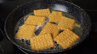 Just put biscuits into boiling water Super FAST and DELICIOUS [upl. by Peatroy854]