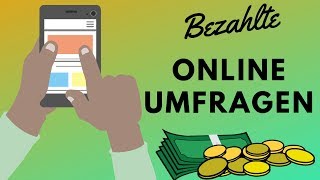 ONLINE GELD VERDIENEN MIT UMFRAGEN  Der ultimative Webseiten Check für bezahlte Umfragen Top 5 [upl. by Jereme]