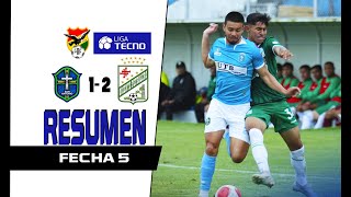 SAN ANTONIO 1x2 ORIENTE PETROLERO  FECHA 5  Liga DivPro 2024 [upl. by Sergias]