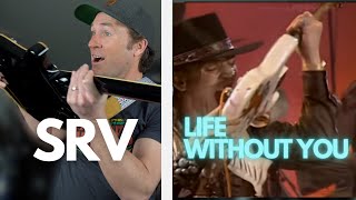 Guitar Teacher REACTS Stevie Ray Vaughan  Life Without You  LIVE 4K [upl. by Navek]