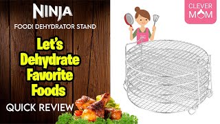 Ninja Foodi Dehydrator Stand  Let’s dehydrate favorite foods [upl. by Hawk]