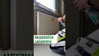 Heizkörper renovieren mit Heizkörperlack [upl. by Annecorinne771]