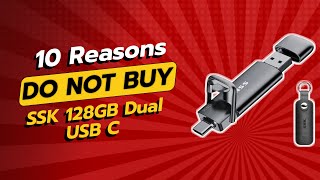 DONT BUY SSK 128GB DUAL USB C BEFORE WATCHING THIS VIDEO 🔥 10 Reasons [upl. by Neeleuqcaj947]