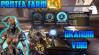 Lets Play Warframe  Protea Warframe Farm How to Rank 3 Granum Void Levels [upl. by Aryc]