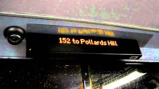 152 to Pollards Hill [upl. by Ellessig573]