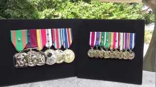 Marine Mounted Medals for the USMC Birthday Ball  Medals of America [upl. by Ranzini]