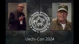 John Farnam  president of Defensive Training Intl LLC  UechiCon 2024  retention disarmament [upl. by Damalas]