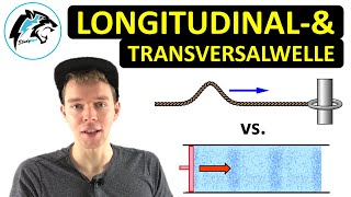 Transversalwellen vs Longitudinalwellen  Physik Tutorial [upl. by Anihpesoj]