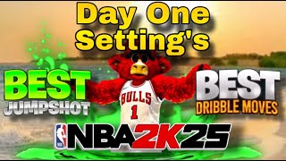 NBA2K25 DAY 1 SIGs SETTINGs and BRAND NEW Race Track game mode [upl. by Barbabra]