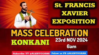 MASS Celebration 23 NOV 24 6am OLD GOA [upl. by Clifton445]