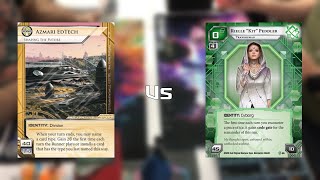 Netrunner 2024 Australia Northern Nationals Swiss R1  Azmari vs Kit [upl. by Anirahc]