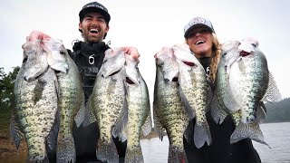 2 HOURS of SPRING CRAPPIE Catch and Cooks BIG SLABS [upl. by Demaria]