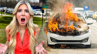 My Car Caught On Fire [upl. by Clapper480]