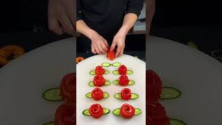 FastGrowthPlan TrendyLifeGrowthStar Learn How to Cucumber🥒and Tomato🍅Make Carving cutting design [upl. by Aaronson]