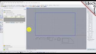 RhinoCAM 2021 Rectangular Nesting Quick Start [upl. by Nan]