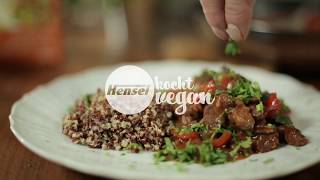 Sojagulasch  Hensel® kocht vegan [upl. by Telimay]