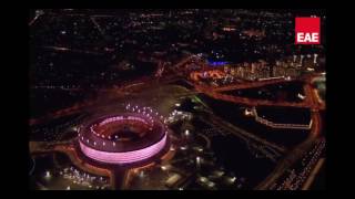 EAE Elektroteknik  Bakü Olimpiyat Stadyumu Cephe Aydınlatması [upl. by Vudimir]