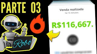 Robô de Vendas Hotmart Grátis  AFILIADOS PARA INICIANTES DO ZERO PASSO A PASSO Part03 [upl. by Sidky]