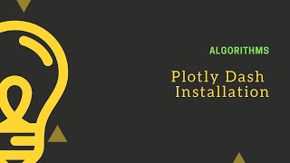 How to install Plotly Dash Locally [upl. by Eberta987]