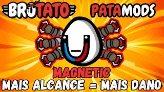 O Magnetic e Seu Hookshot  Mais Alcance Mais Dano Mais Desafio  Brotato [upl. by Erdied]