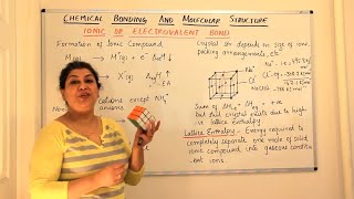 Electrovalent Bond And Lattice Enthalpy  Chemical Bonding And Molecular Structure Part 5 [upl. by Icyaj960]