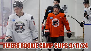 Philadelphia Flyers Rookie Camp Clips  91724 [upl. by Etom]