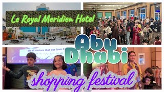 le royal meridien beach resort amp spa dubaishopping festivalFun bazarMisbah Event Management2023 [upl. by Hauhsoj]