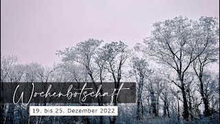 Wochenbotschaft ✨ Den Knoten lösen ❤️ herzöffnung ✖ 19 bis 25 Dezember 2022 [upl. by Adnarrim966]