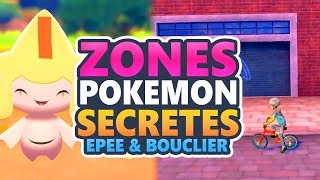 5 ZONES SECRÈTES DANS POKEMON ÉPÉE ET BOUCLIER 2 [upl. by Silvio]