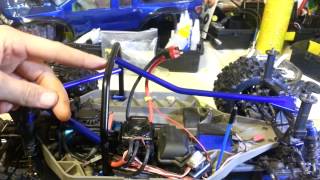 Hot Racing Inner Roll Cage Install Slash 4x4 [upl. by Waldo707]