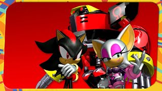 Sonic Heroes GameCube Team Dark All A Ranks [upl. by Nallak]