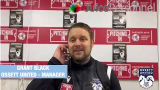 Manager Interview Ossett United 4  2 Winterton Rangers  NPL 091223 [upl. by Uos829]