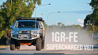 Raptor Supercharged V6 Hilux  N70 1GRFE [upl. by Deeann84]