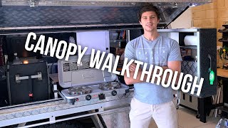 DIY Canopy Fitout On A Budget  Complete Walkthrough [upl. by Areis651]