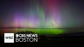 Epic northern lights display possible tonight in New England Heres the aurora forecast [upl. by Clair]