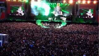 METALLICA Praha 2012 quotopeningquot  Hit The Lights Master of Puppets [upl. by Friedlander]