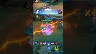 Aamon vsv everyone Damage Build one shot Delete 😱 subscribe plz support chanel mlbb hyper aamon [upl. by Coady29]