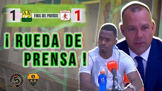 ATLÉTICO BUCARAMANGA VS AMÉRICA RUEDA DE PRENSA  SEMIFINAL IDA COPA BETPLAY 2024 [upl. by Ilatfen]