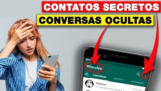 como esconder conversas no whatsapp gb 2023 [upl. by Dahcir]