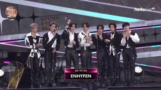 ENHYPEN won Best Album Bonsang DARK BLOOD at the 38th Golden Disc Awards 🏆 [upl. by Atiuqes]