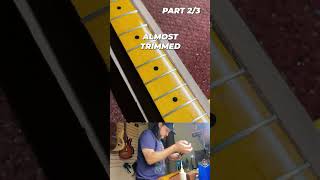 Japanese Fender Stratocaster Refret  Part 2 of 3 [upl. by Acul]