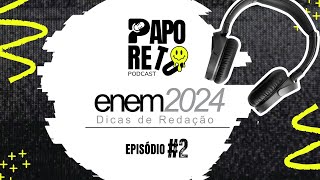 ENEM Dicas de Redação  Podcast com Professor Felipe Oliveira e Aluna Milany do Carmo 2 [upl. by Okiman]