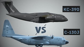 C130J Super Hercules x KC390 what is the best transport plane [upl. by Michele668]